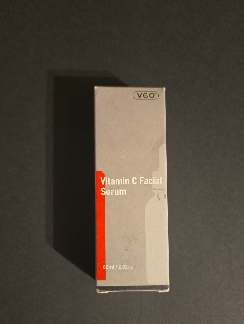 CO Vitamin C Facial Serum — Gray with Red Accent
